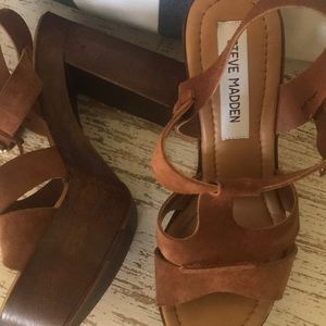 Steve Madden brown shoes